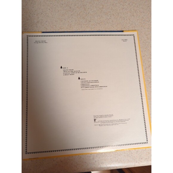 George Beverly Shea Silent Night Vinyl LP Record Pickwick ACL-9002 - Picture 2 of 4